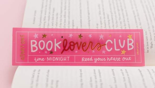 Book Lovers Club Transparent Bookmark gallery