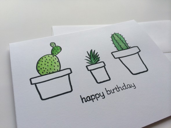Cactus Card-Birthday by Mar25 gallery