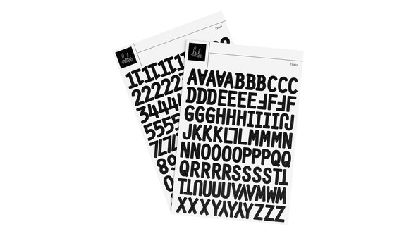 Jamestown Alpha Stickers - Black gallery