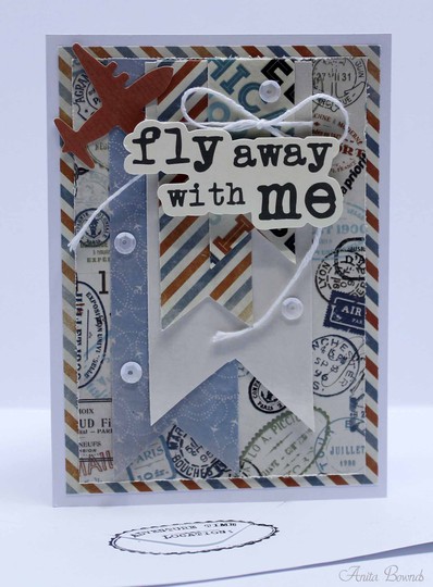 Fly away with me card   anita bownds