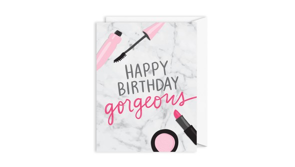 Happy Birthday Gorgeous Greeting Card gallery