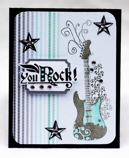 You Rock-Birthday Card