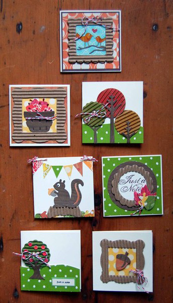 Autumn Mini Cards by sarbear gallery