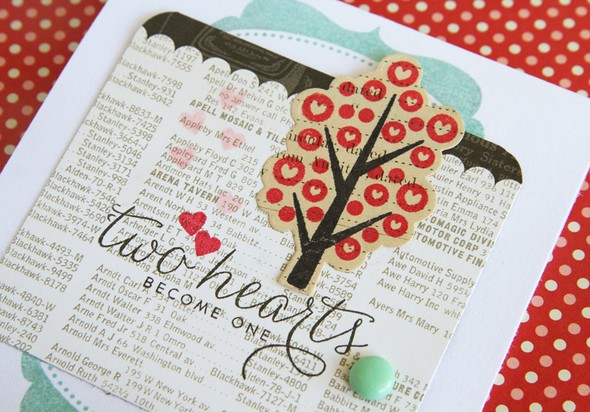 Two Hearts card by Dani gallery
