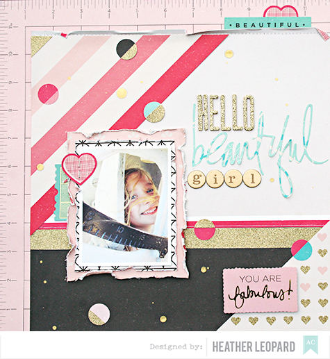Hello beautiful girl by heather leopard for ac