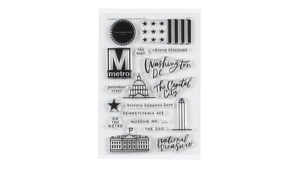 Stamp Set : 4x6 Washington DC by Goldenwood Co gallery