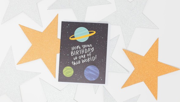 Out of This World Birthday Greeting Card gallery