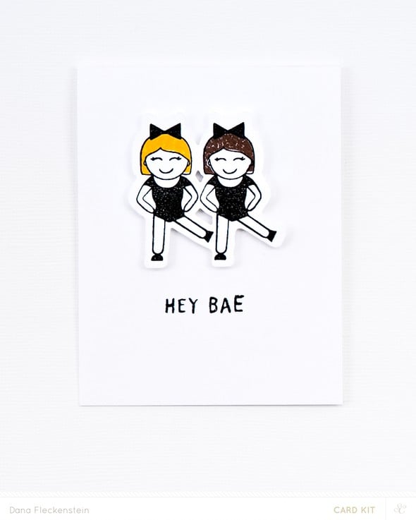 Hey Bae Card by pixnglue gallery