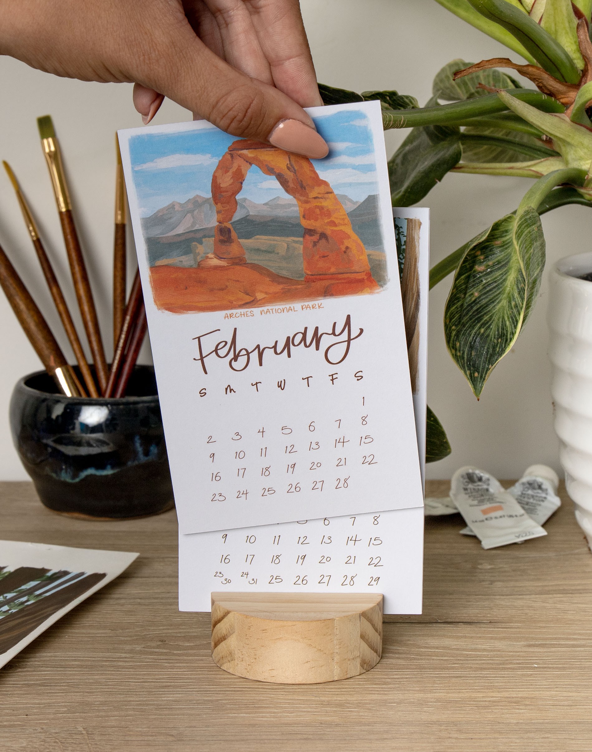 2025 Stump Calendar National Parks 1canoe2