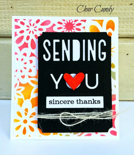 Sending Sincere Thanks