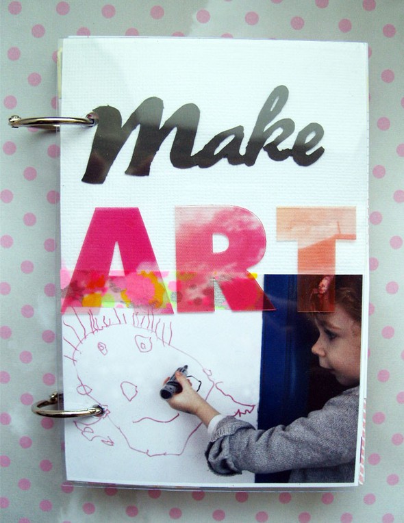 "Make Art" Minibook Part # 1 by BlueOrchys gallery