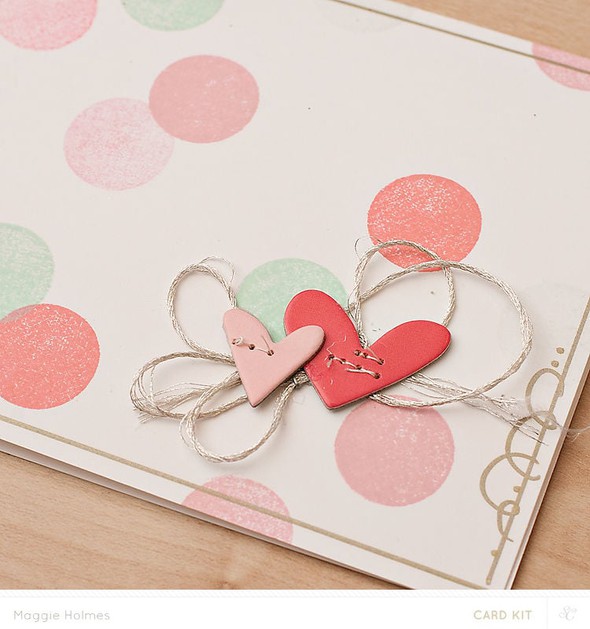 Hearts & Confetti Card by maggieholmes gallery