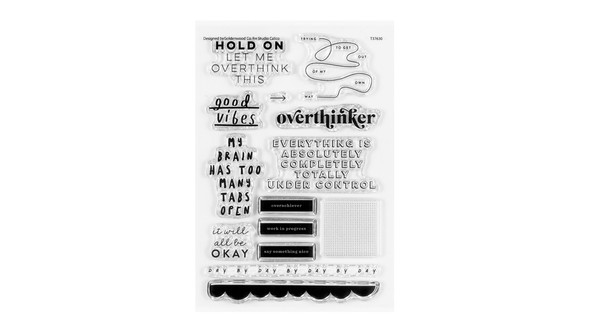 Stamp Set : 4x6 Overthinker by Goldenwood Co gallery
