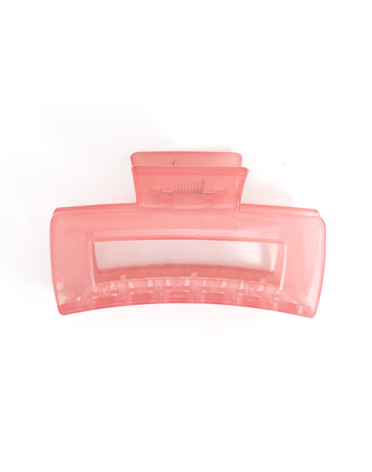 Clear Pink Claw Clip item
