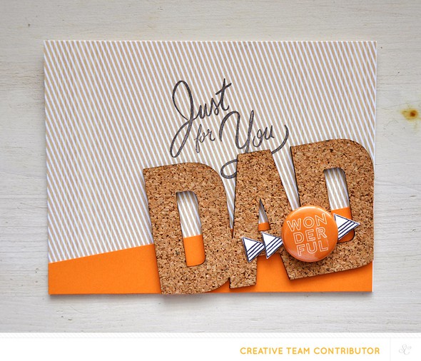 Just For You Dad Card by mbelles gallery