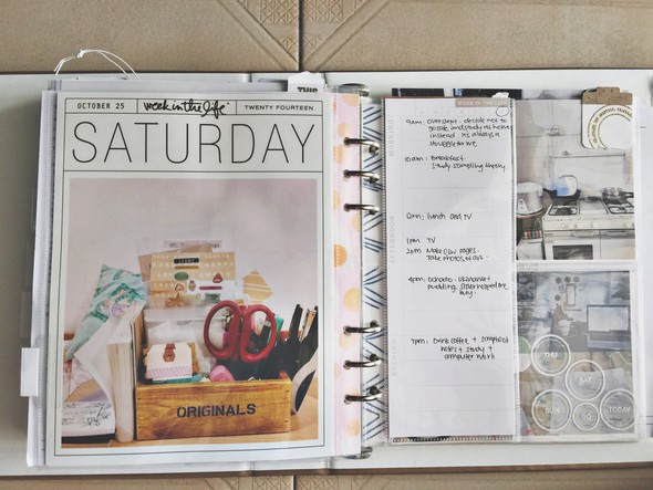 Week In The Life 2014 | Weekend Completed pages by pepper56 gallery