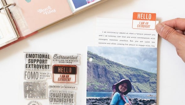 Stamp Set : 4×6 Extrovert gallery