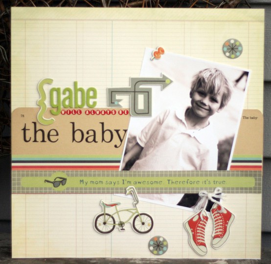 Gabe (will always be) The Baby
