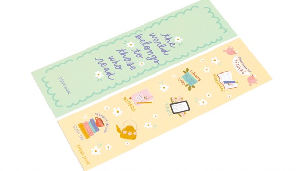 The World Belongs to Those Who Read Bookmark Set gallery