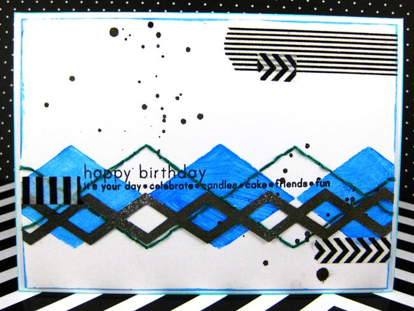 Blue Birthday Card by jamieleija gallery