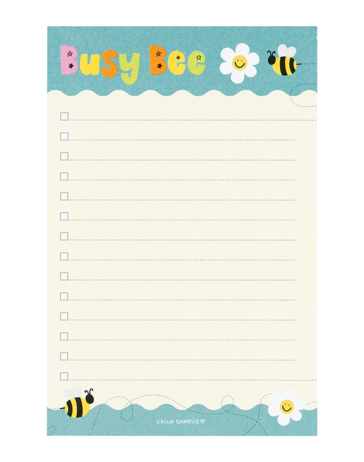 Busy Bee Notepad item