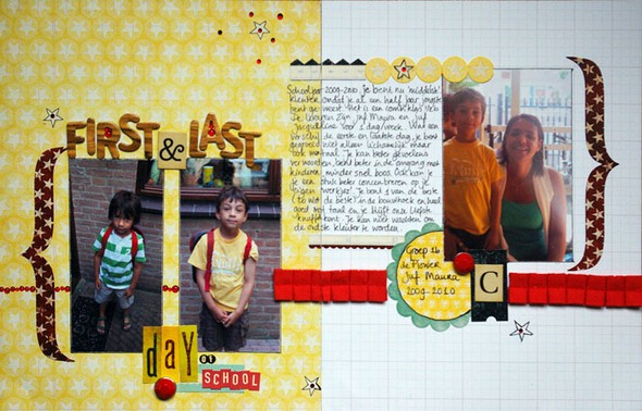 First & last day if school by astrid gallery