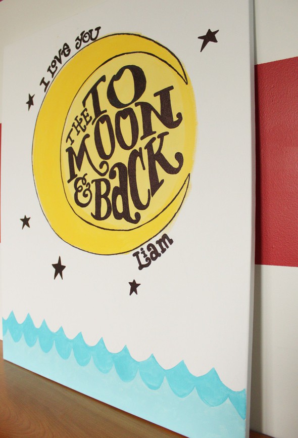 To the moon and back canvas2
