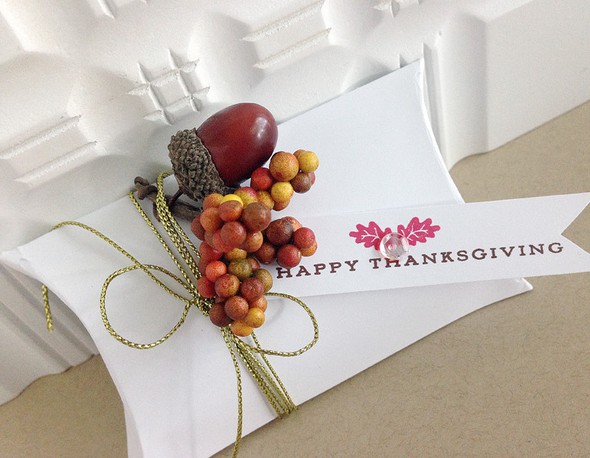 Thankful card and pillow box by Dani gallery