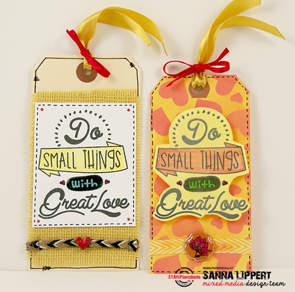 With great love tag set by Saneli gallery