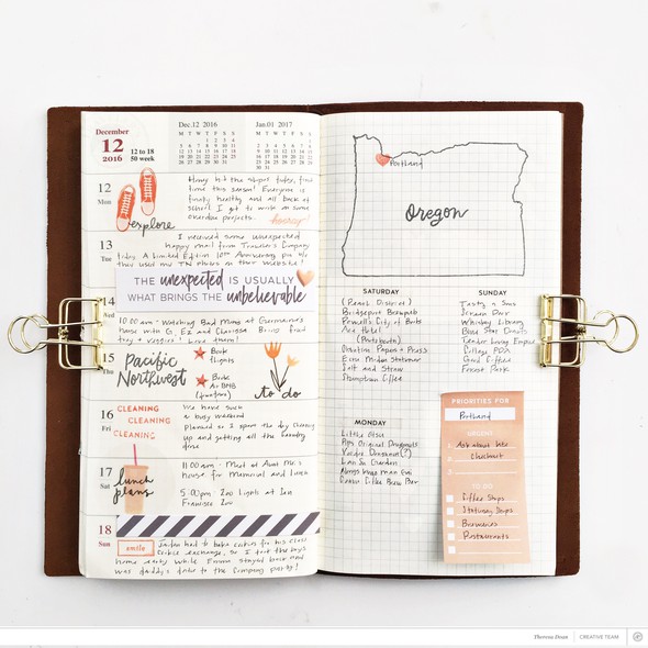 Week 50 in my Traveler's Notebook by Theresad512 gallery