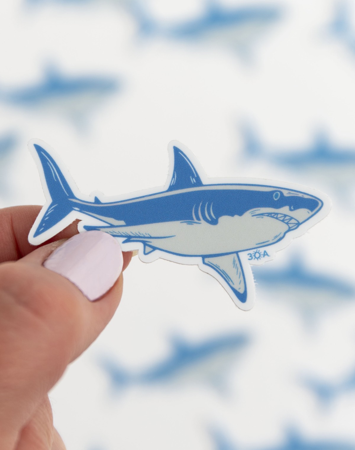 Shark Decal Sticker item