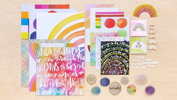 Scrapbook Kit - Rainbows gallery