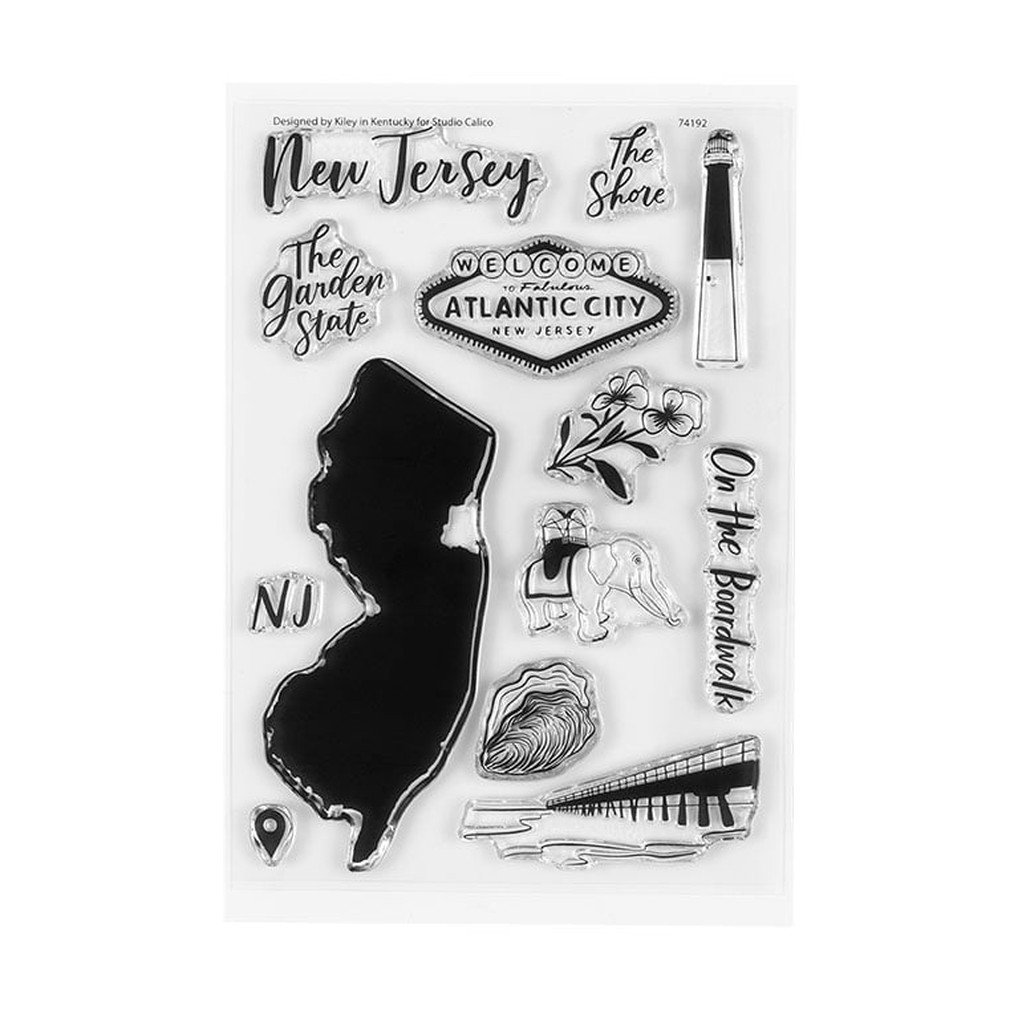 Stamp Set : 4x6 New Jersey by Kiley in Kentucky item