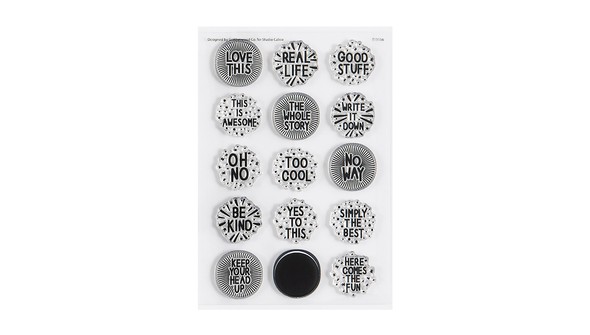 Stamp Set : 4x6 Circle Phrases by Goldenwood Co gallery