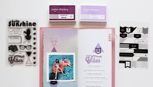 Color Theory Ink Pad - Lavender Soda  gallery