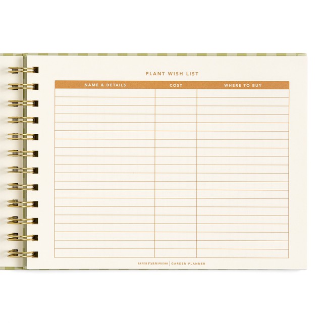 Life On The Homestead Garden Planner - Gingham, 4 of 16