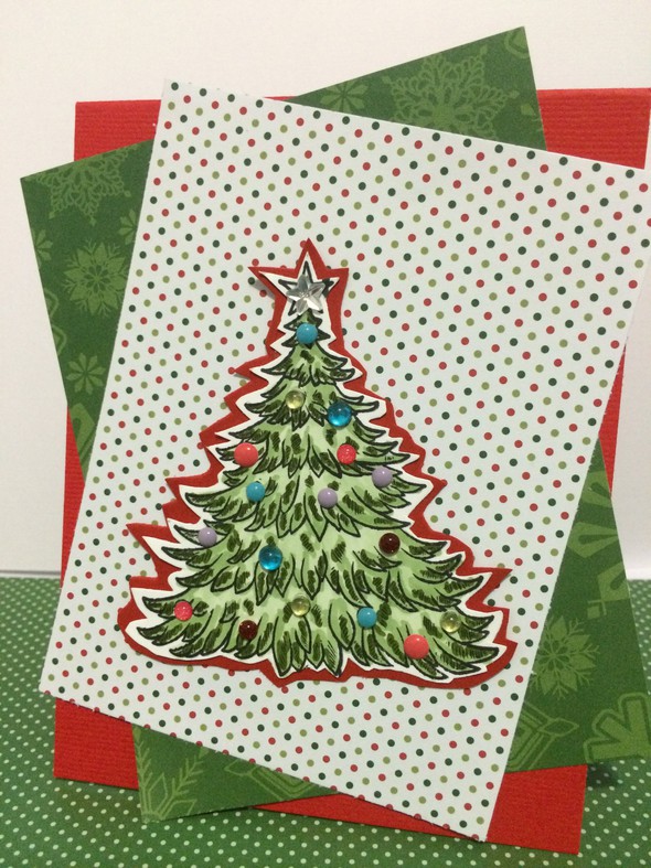 Little Christmas Tree Card by toribissell gallery