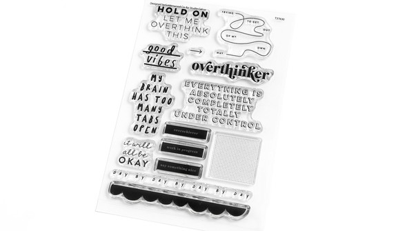 Stamp Set : 4×6 Overthinker by Goldenwood Co gallery