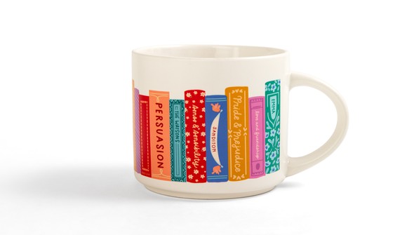 Jane Austen Books Large Ceramic Mug gallery