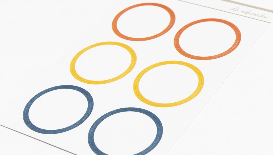 Ali Edwards Design Inc. | Storytelling Basics Circle Label Sticker