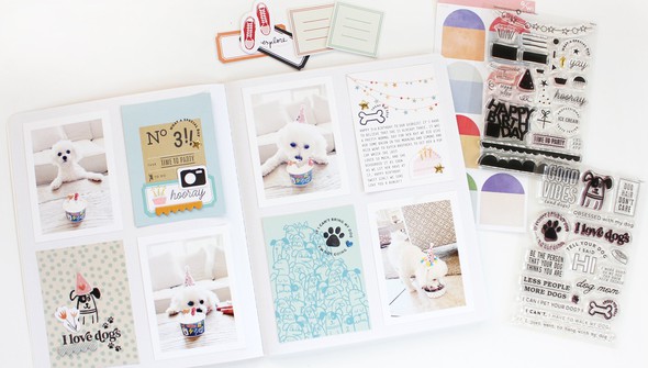 Stamp Set : 4×6 Dog Lover by Goldenwood Co gallery