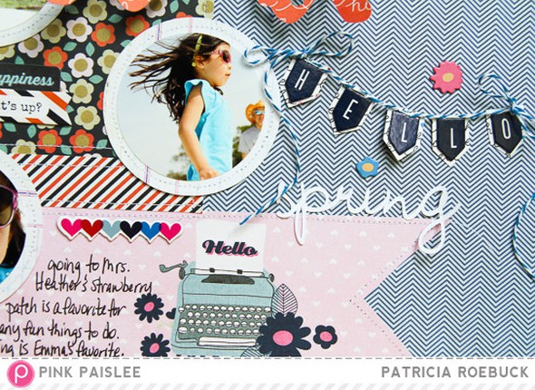 Hello Spring | Pink Paislee by patricia gallery