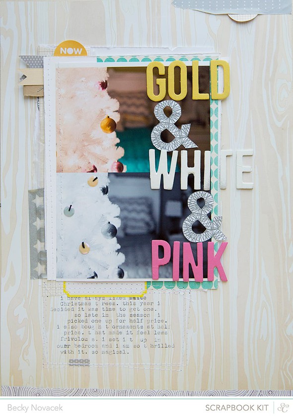 gold & white & pink by beckynovacek gallery