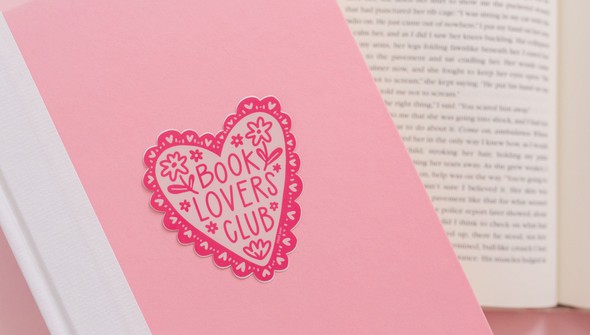 Book Lovers Club Decal Sticker gallery
