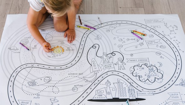 Space Printable Play Mats gallery