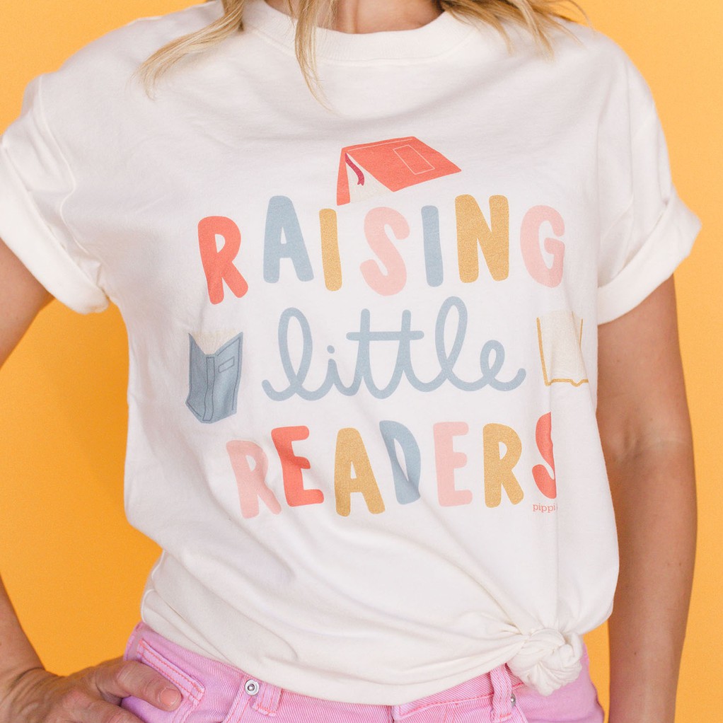 Raising Little Readers Pippi Tee - Ivory item