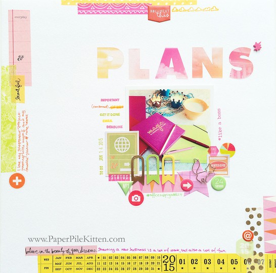 From planner to scrapbook