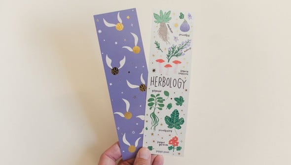 Herbology Magical Plants Bookmark Set gallery