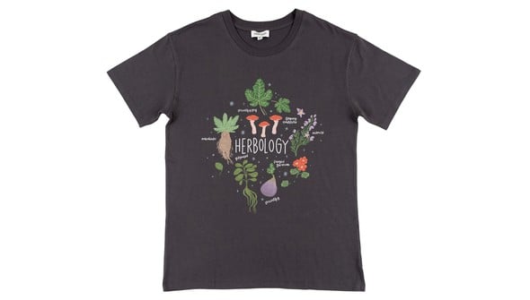 Herbology Magical Plants - Pippi Tee - Dark Gray gallery