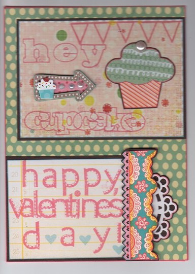 Hey Cupcake! Valentine's Day card
